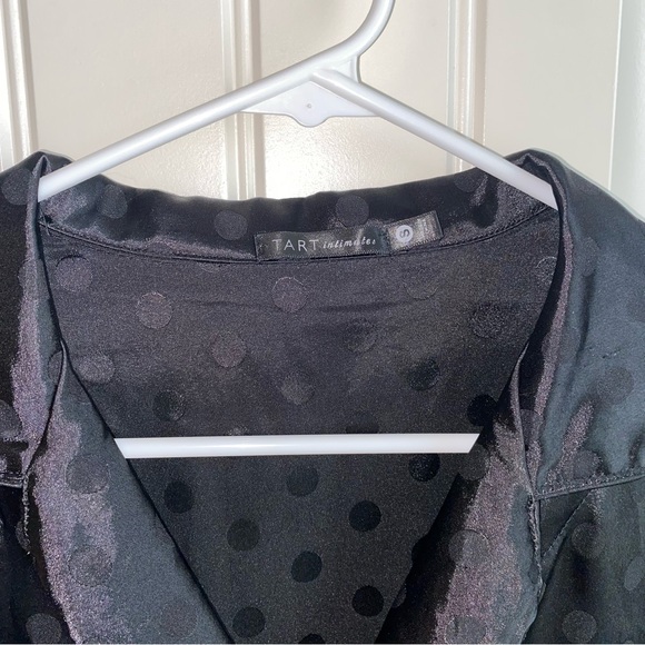 Tart intimate polkadot satin pajama shirt - Picture 2 of 4